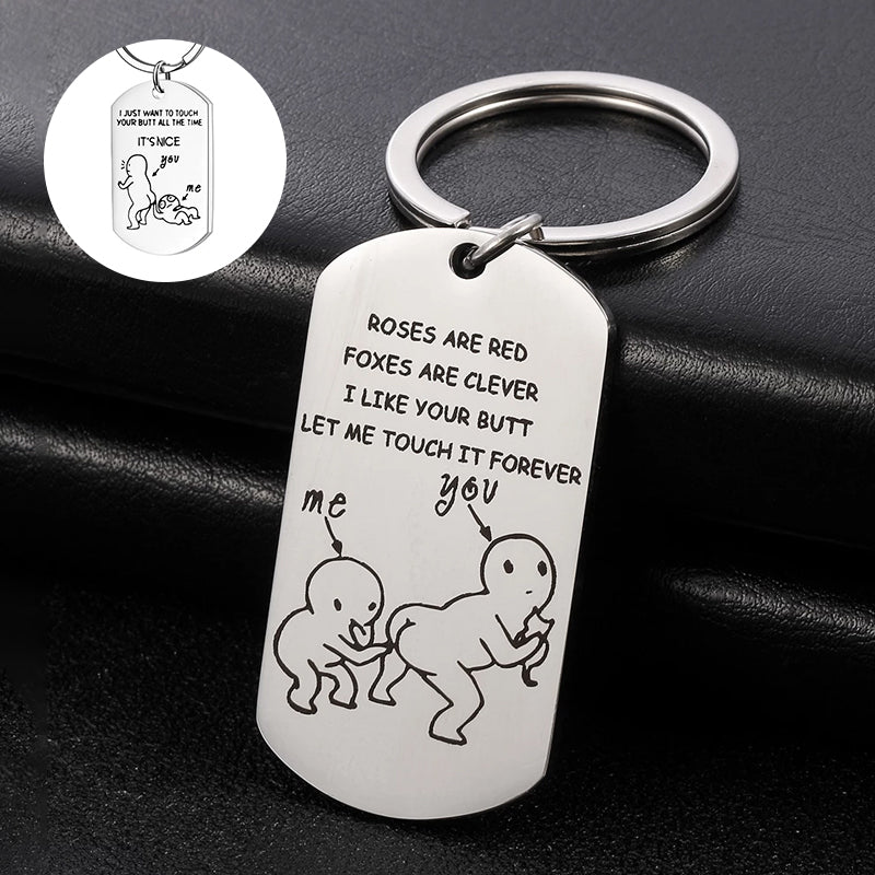 Lisslune | Valentine's Day Spoof Keychain