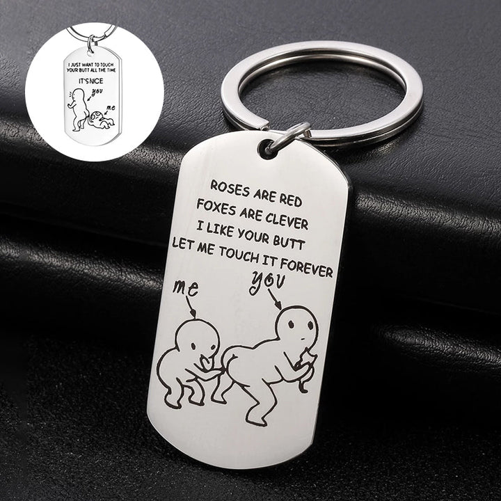 Lisslune | Valentine's Day Spoof Keychain
