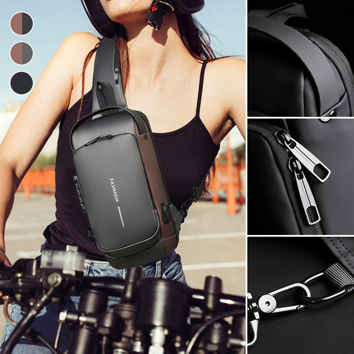 Skorter | Theft-proof shoulder bag with USB charging port