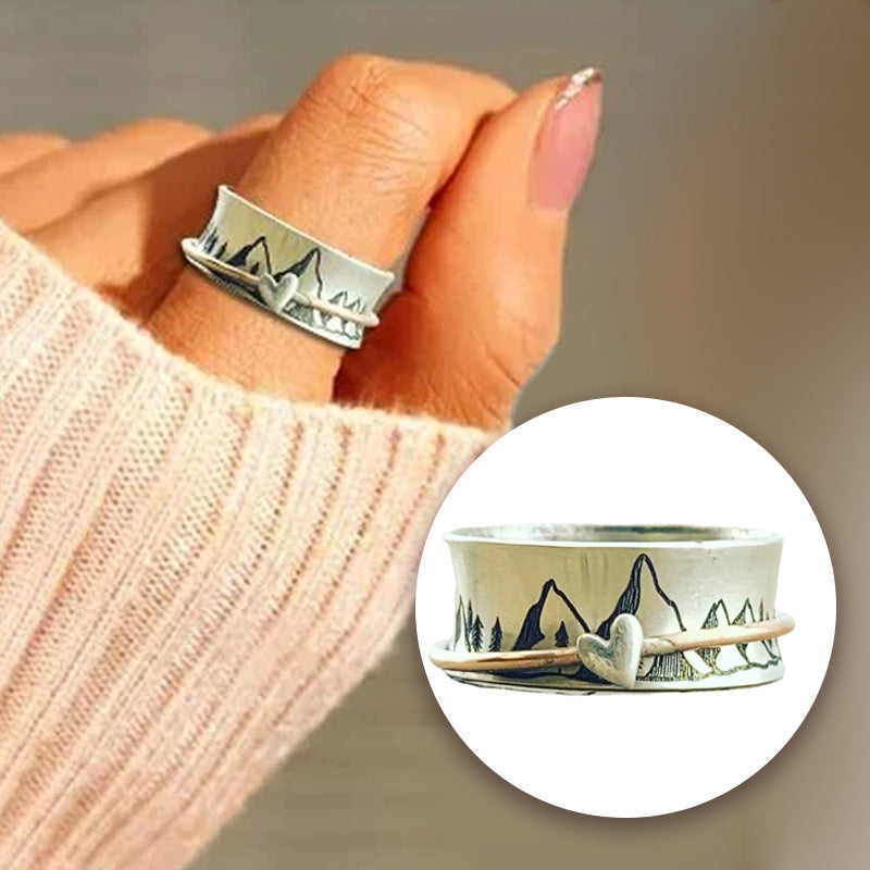 Lisslune | Climbing Further Silver Ring