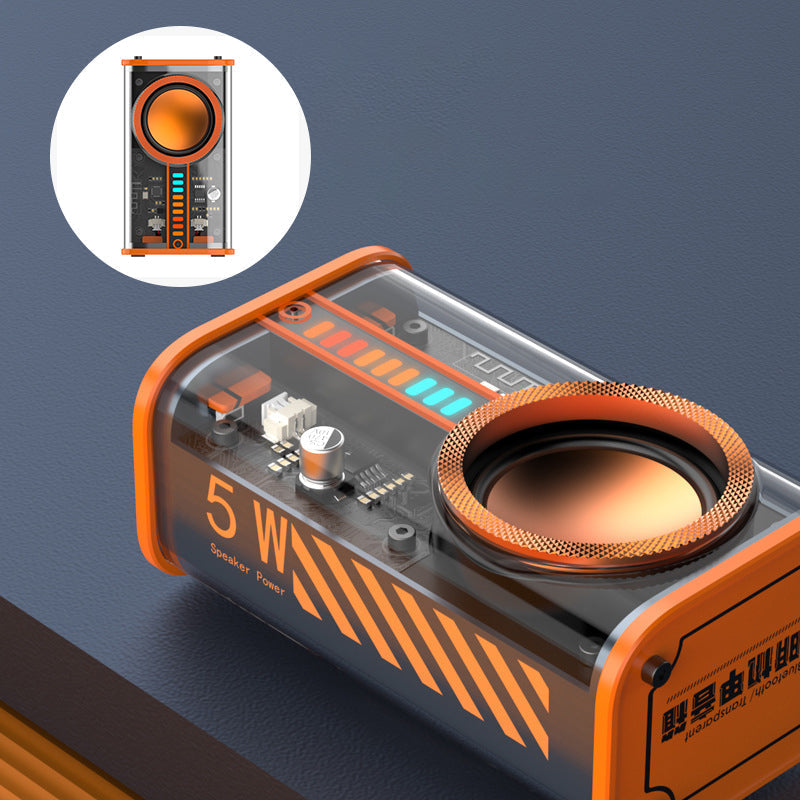 Lisslune | Transparent wireless Mecha Bluetooth speaker