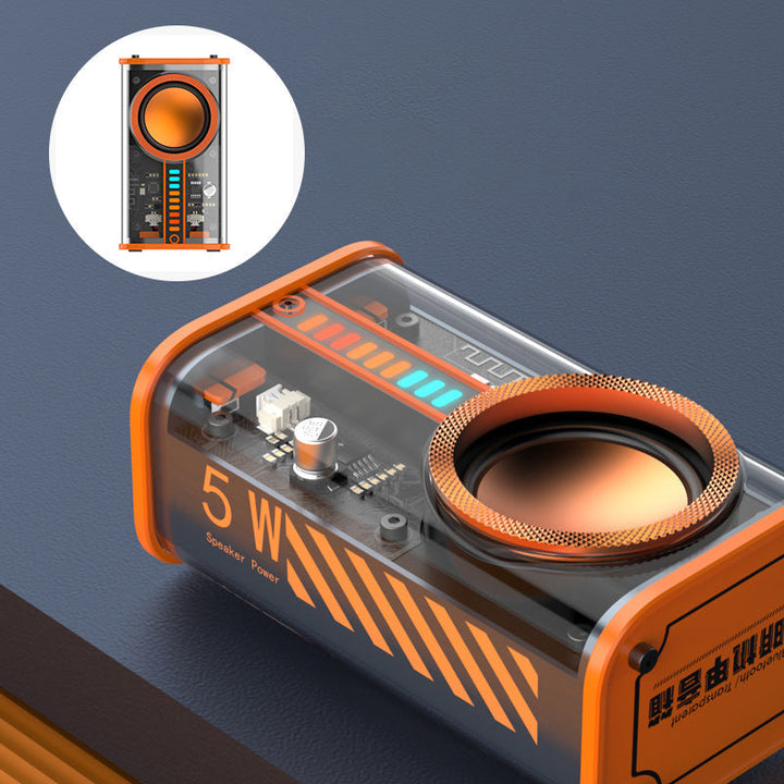 Lisslune | Transparent wireless Mecha Bluetooth speaker
