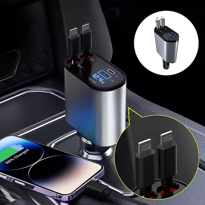 Lisslune | Four-in-One Car Phone Charger