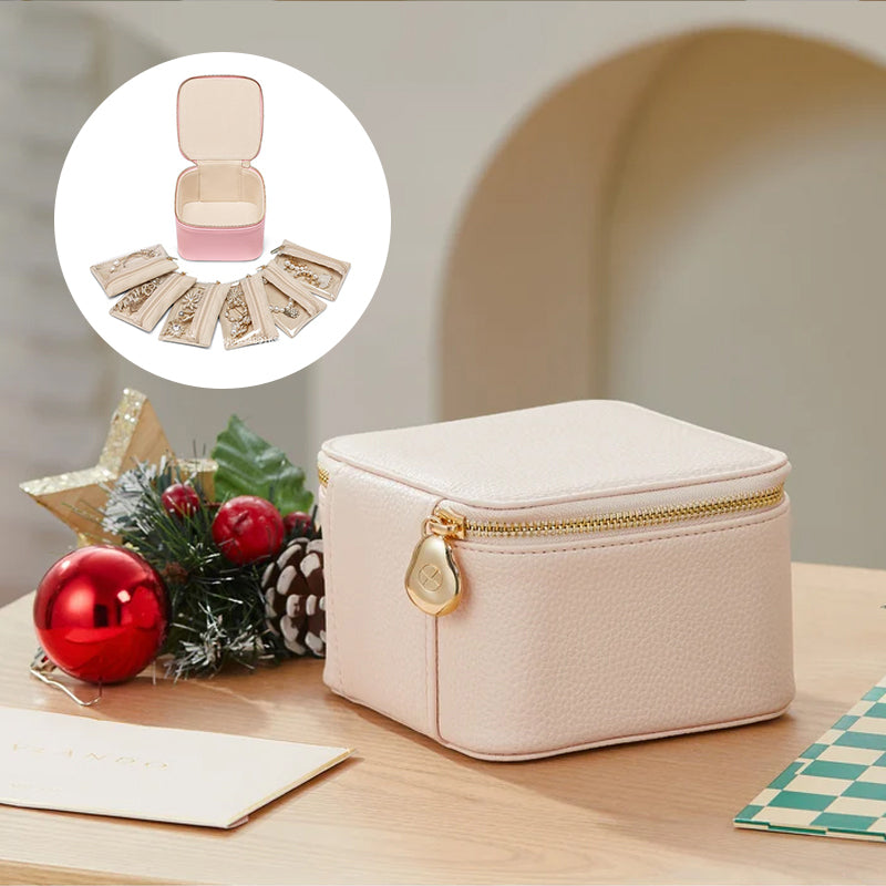 Lisslune | Leather jewelry box for travel