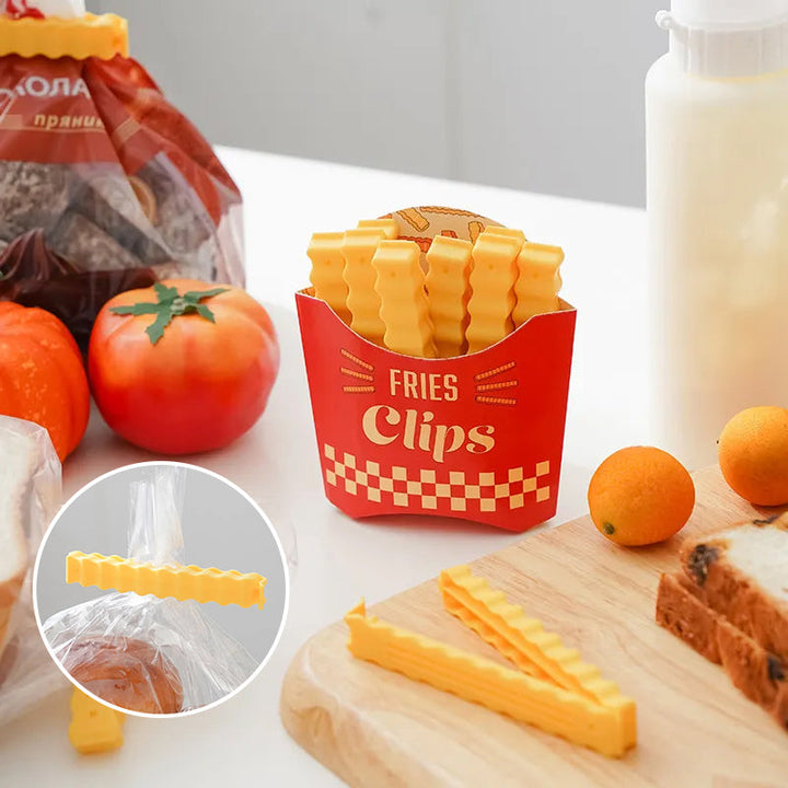 Lisslune | Funny Magnetic French Fry Food Clips