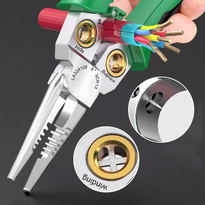 Lisslune | 7 in 1 super easy multifunctional wire stripping pliers