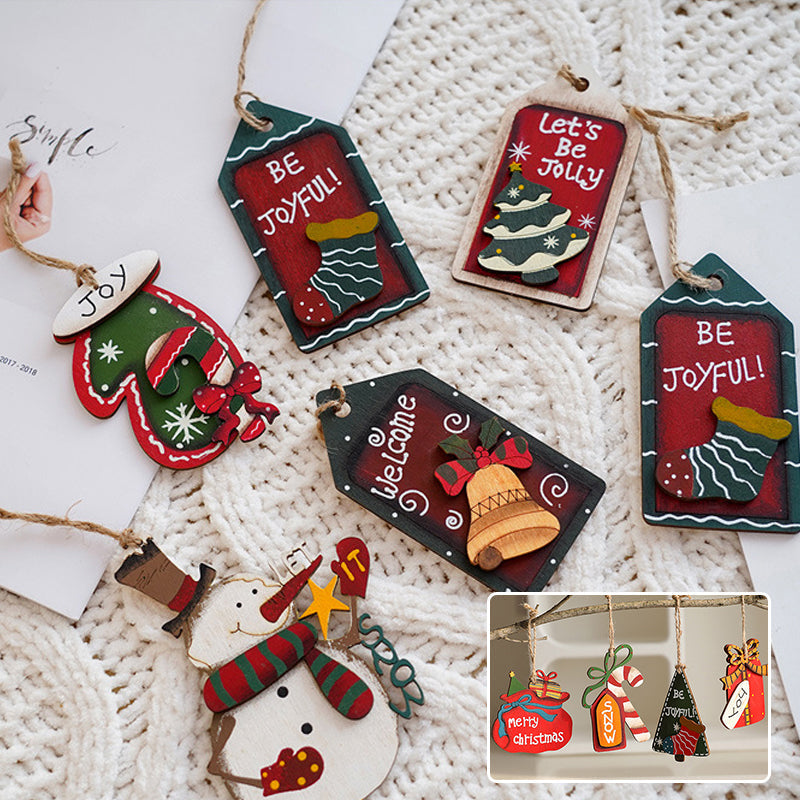 Lisslune | Christmas decoration wooden pendant