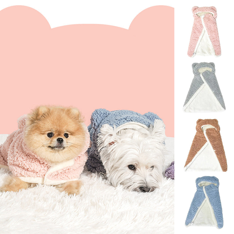 Lisslune | Pet Bathrobe Blanket