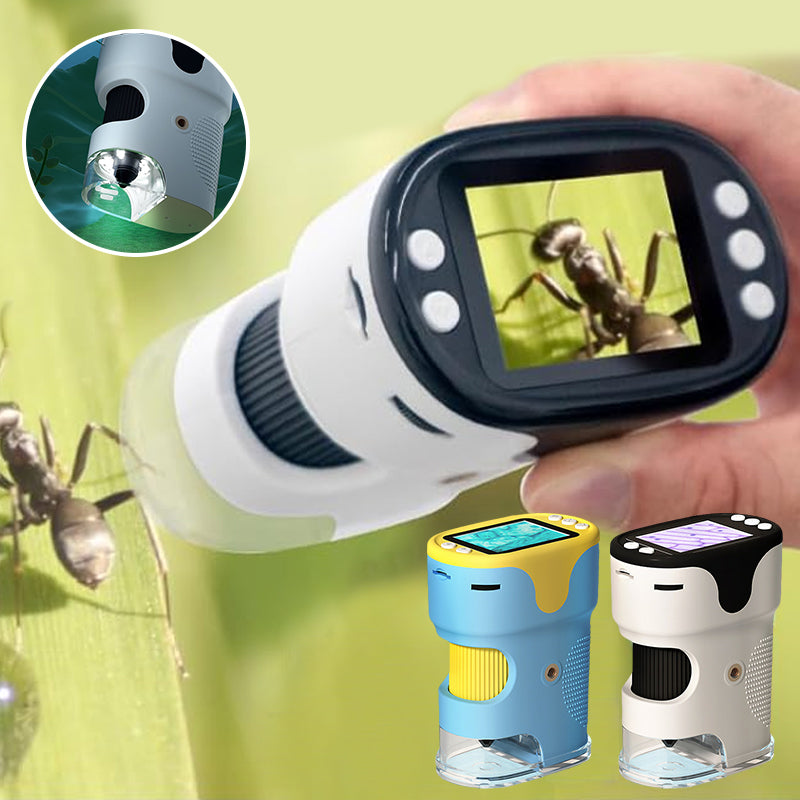 Lisslune | Portable Microscope with Lighting is suitable for home use