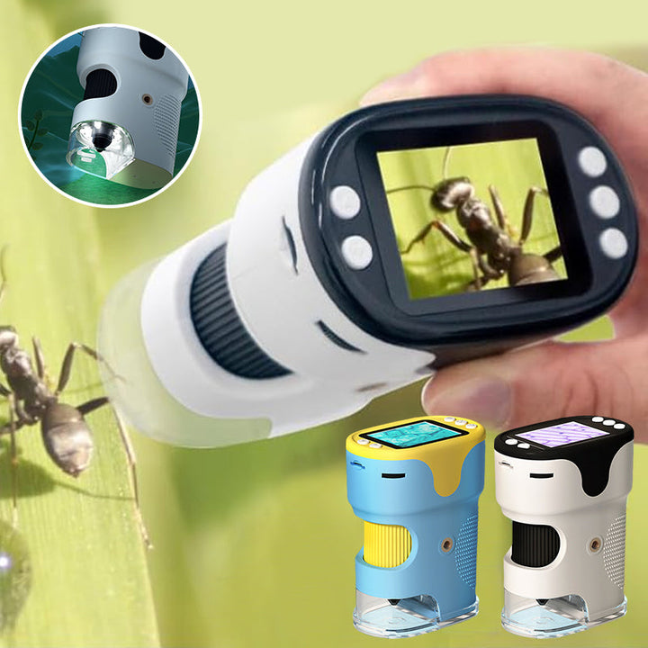 Lisslune | Portable Microscope with Lighting is suitable for home use