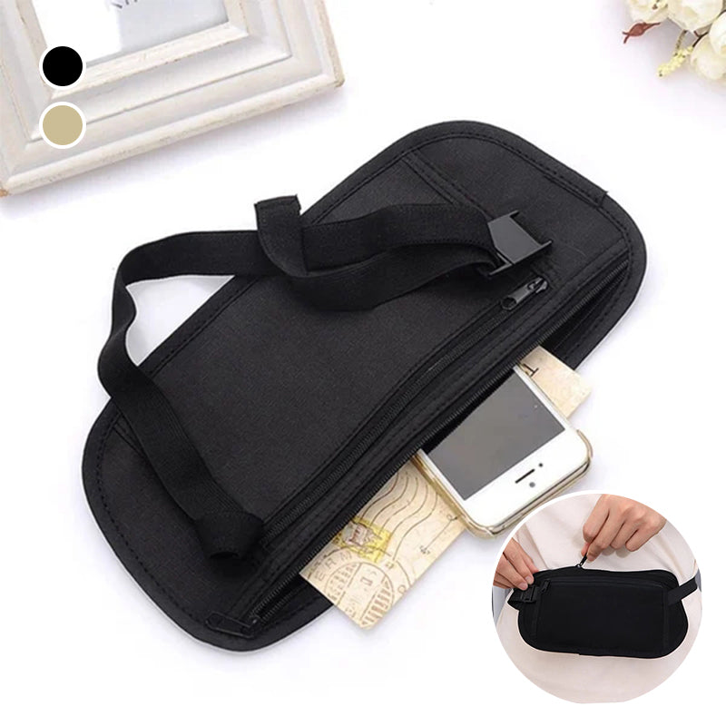 Lisslune | Sport Hip Bag Adjustable with Zipper Pockets