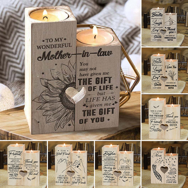 Lisslune | Smile A Lot More Candle Holder
