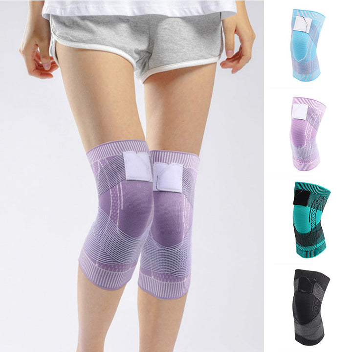 Lisslune | Knitted Nylon Strap Knee Pads