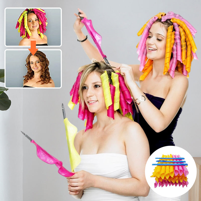 Lisslune | Magic Curlers – heat-free styling set