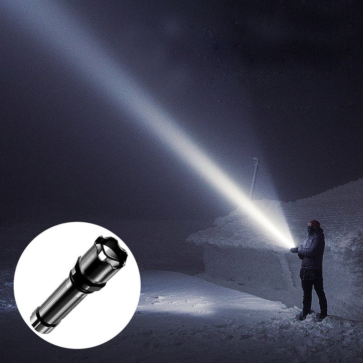 Lisslune | USB rechargeable portable outdoor flashlight