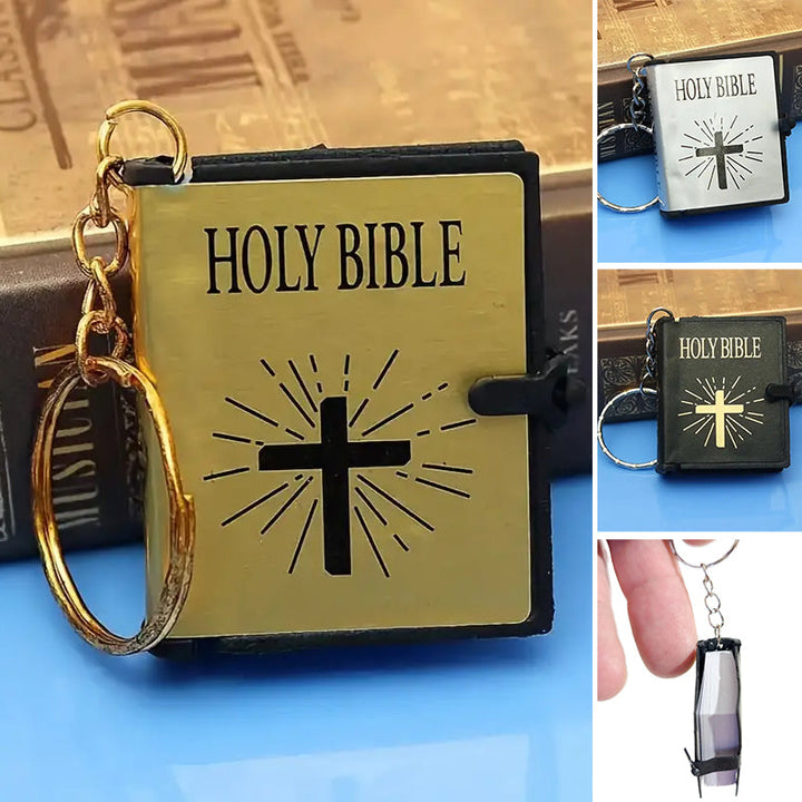 Lisslune | Mini Book Bible Keychain
