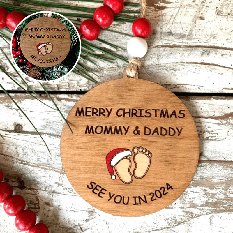 Lisslune | See You in 2024 Christmas Tree Ornament