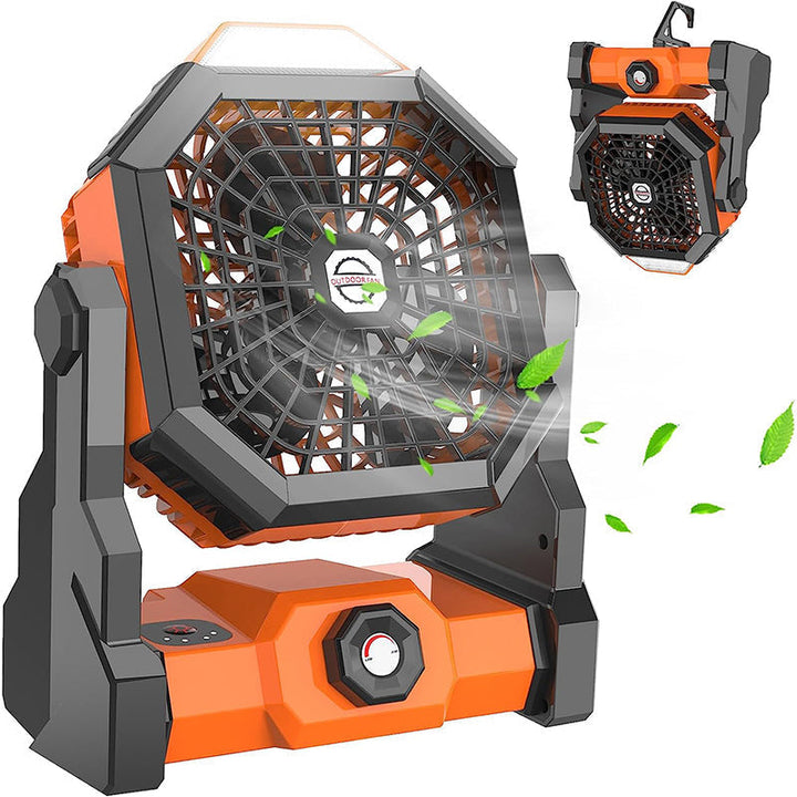 Lisslune | Camping LED Fan with Light