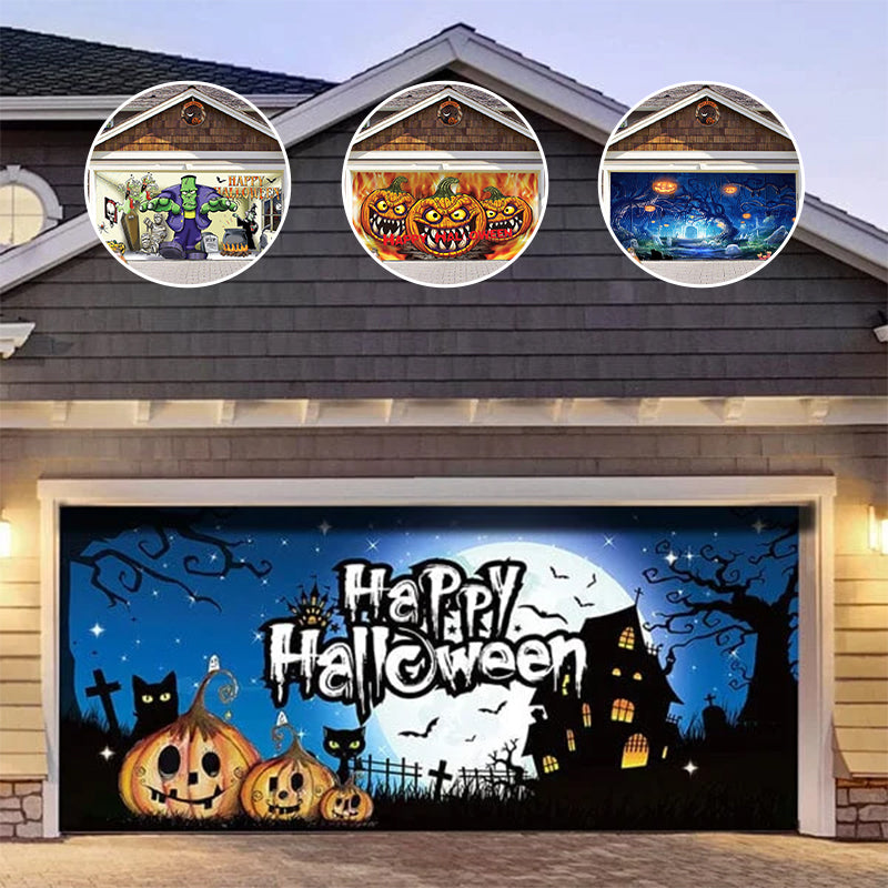 Lisslune | Halloween 2024 Garage Door Decoration