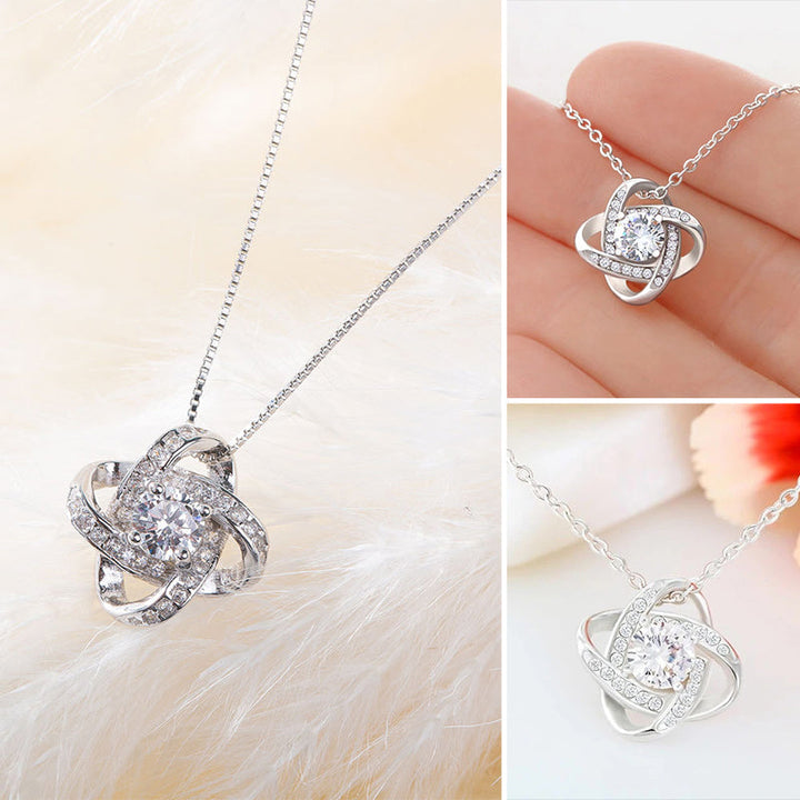Lisslune | To my daughter dear knot necklace