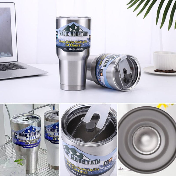Lisslune | Car Mug 304 Stainless Steel Thermos Flask