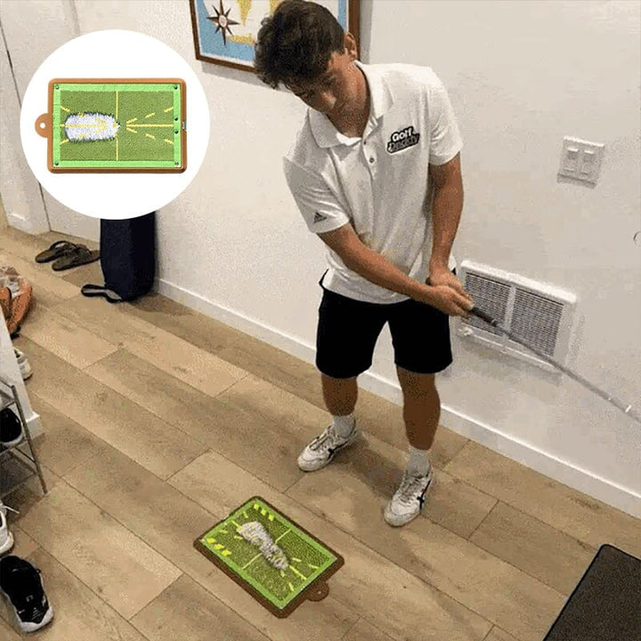 Lisslune | Golf Training Mat for Swing Detection Hitting