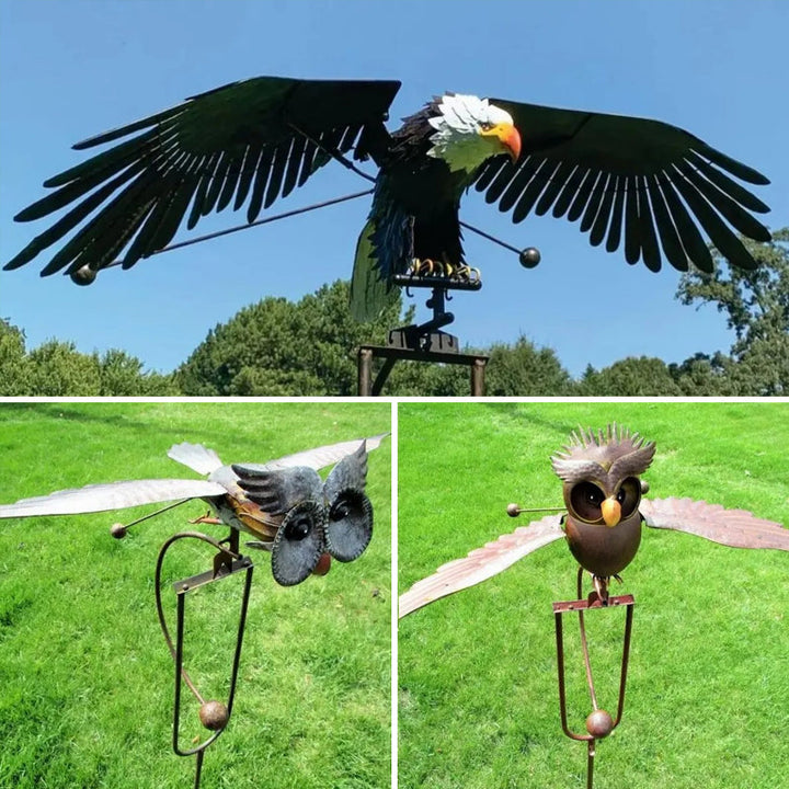 Lisslune | Garden Art-Bird Patio Decor