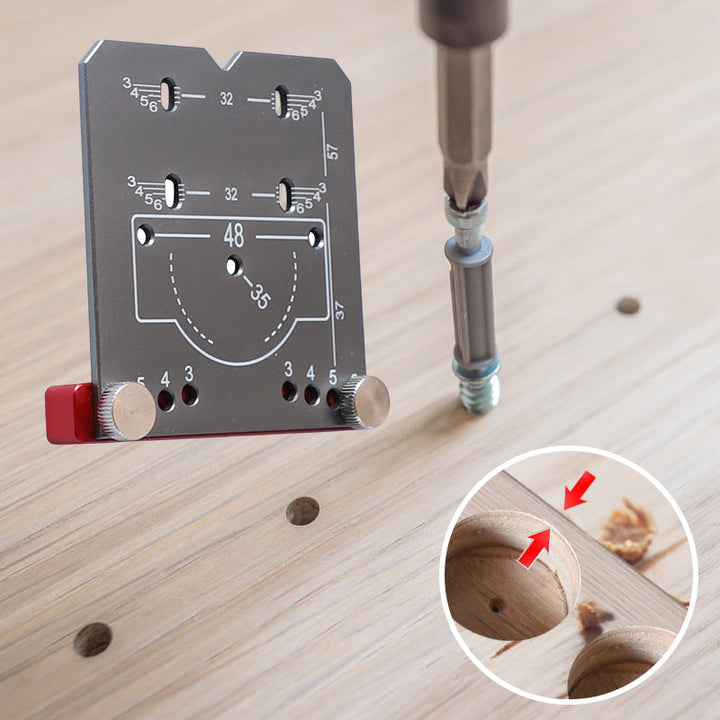 Lisslune | 35mm Hinge Hinge Template Drill Locator