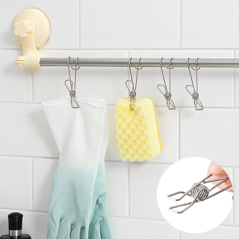 Lisslune | Stainless steel hook wire clip (10 pieces)