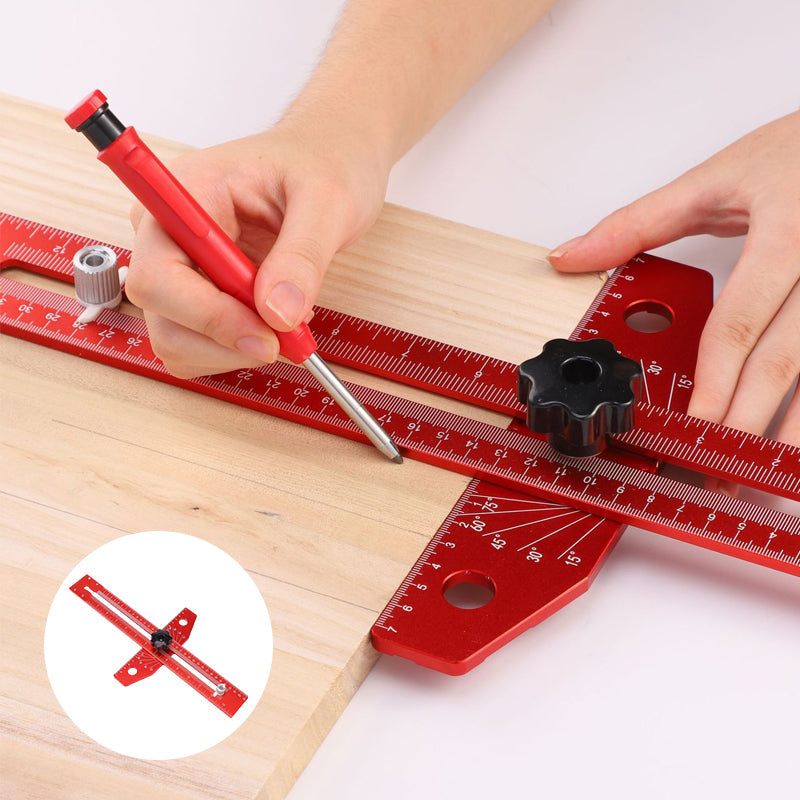 Lisslune | Scribing needle for woodworking, marking line ruler