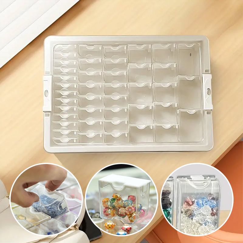 Lisslune | Nail Art Box DIY Beads Jewelry Storage Box