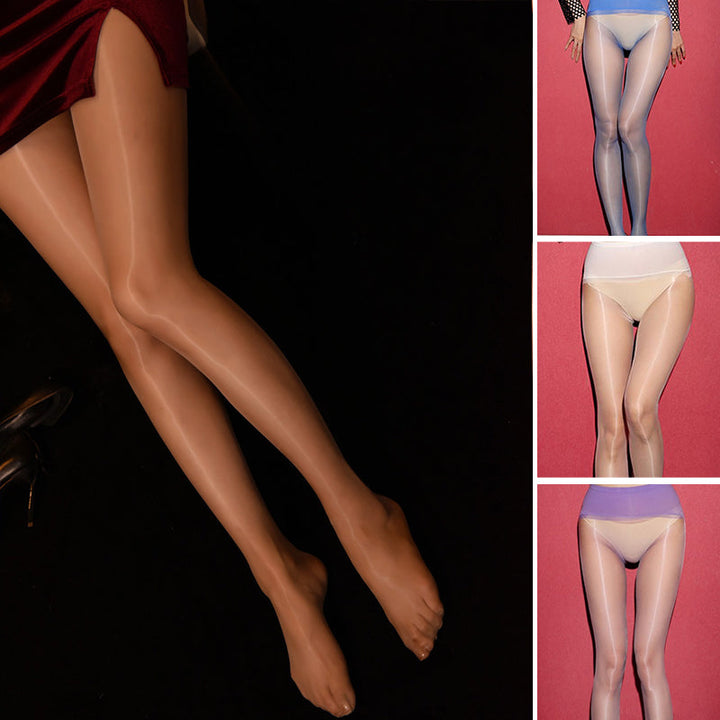 Lisslune | Oil-soaked 1D ultra-thin sexy pearlescent stockings