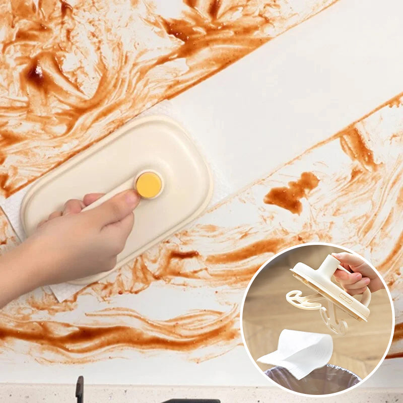 Lisslune | Kitchen cleaning brush & interchangeable disposable magic cloth