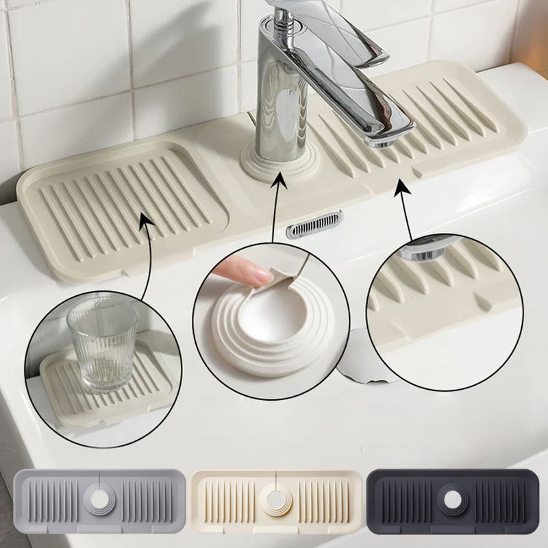 Lisslune | Silicone Sink Faucet Splash Mat
