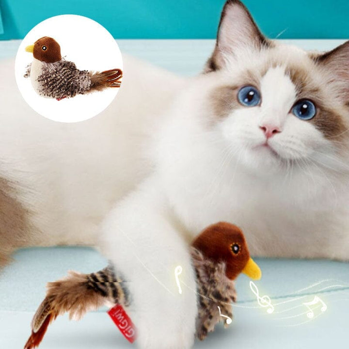 Lisslune | Cat toy - Simulated chirping bird