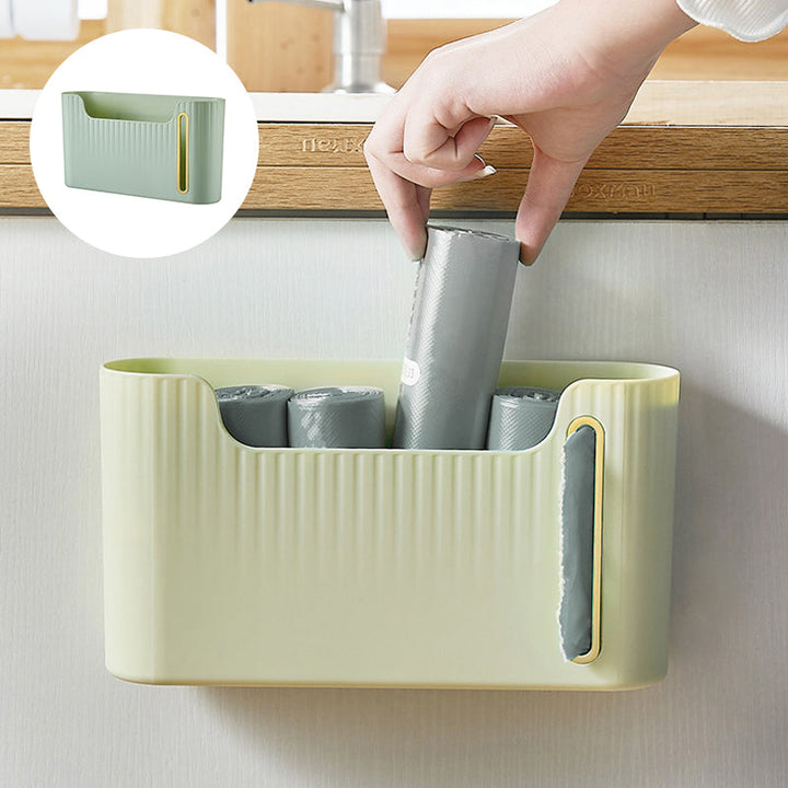 Lisslune | Wall-mounted Trash Bag Organizer