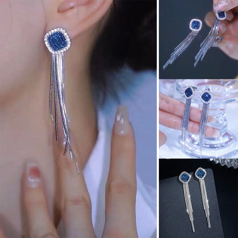 Lisslune | Long Tassel Earrings
