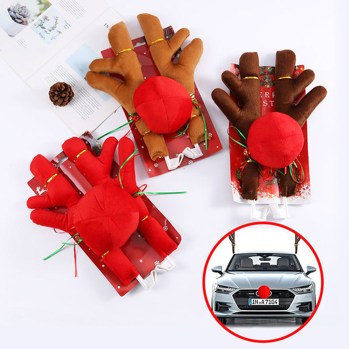 Lisslune | Premium Reindeer Car Kit Antlers