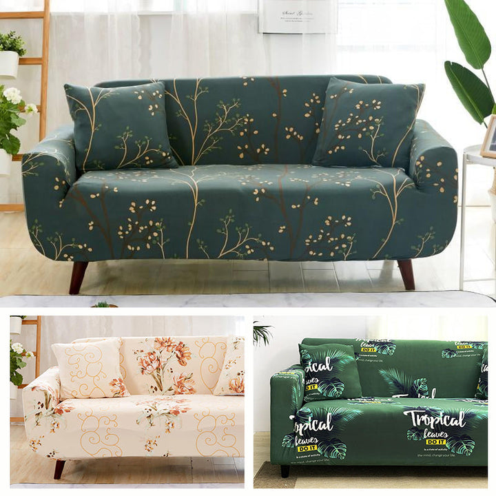Lisslune | Simple Printed Elastic Sofa Cover