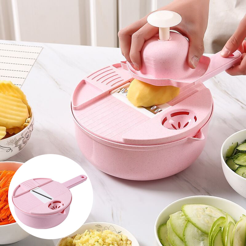 Lisslune | 12-in-1 multifunctional vegetable cutter