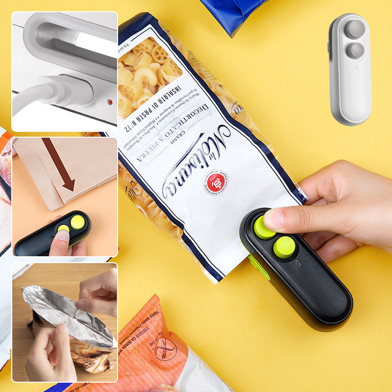 Lisslune | Rechargeable heat welding device with cutter