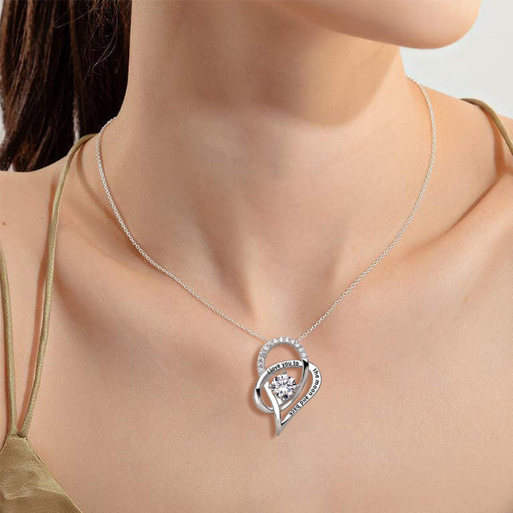 Lisslune | Letter Heart Necklaces for Mom