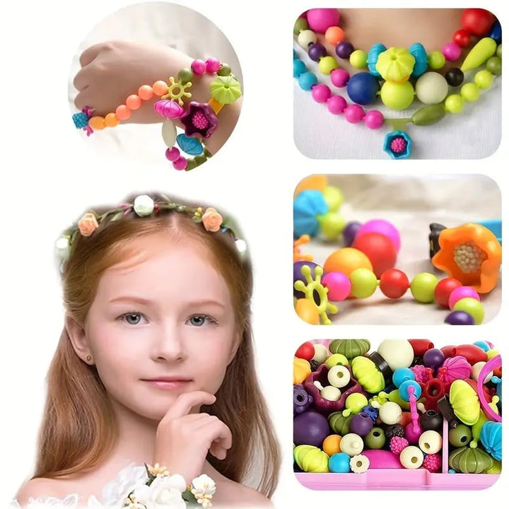 Lisslune | Pop beads for children's jewelry making