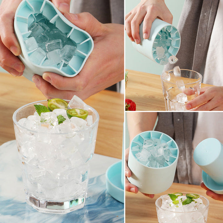 Lisslune | Cylindrical Ice Cube Mold made of Silicone