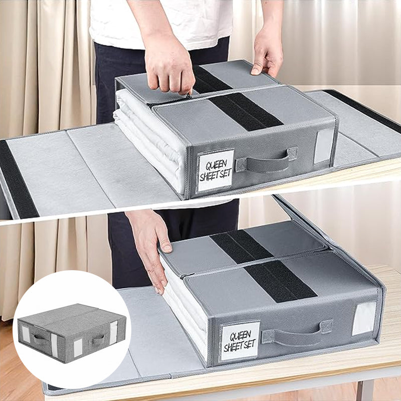Lisslune | foldable bed sheet set organizer