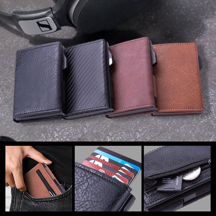Lisslune | Side Push Auto Pop-Up Card Holder