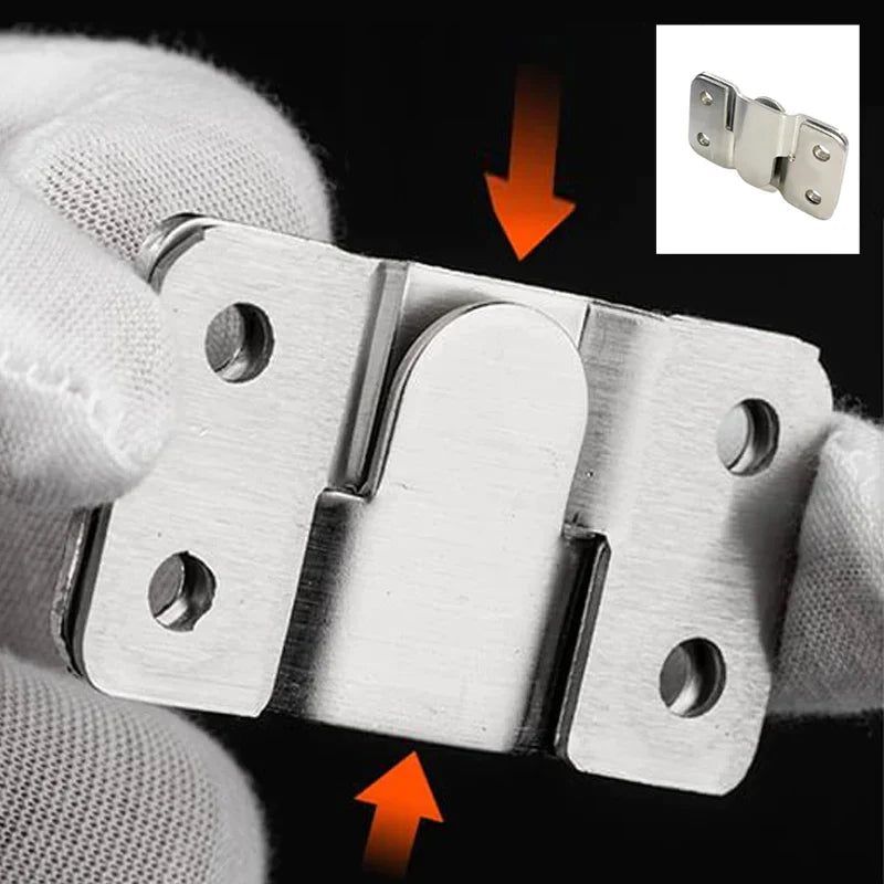 Lisslune | Stainless Steel Interlock Hanging Buckle