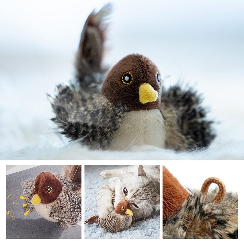 Lisslune | Cat toy - Simulated chirping bird