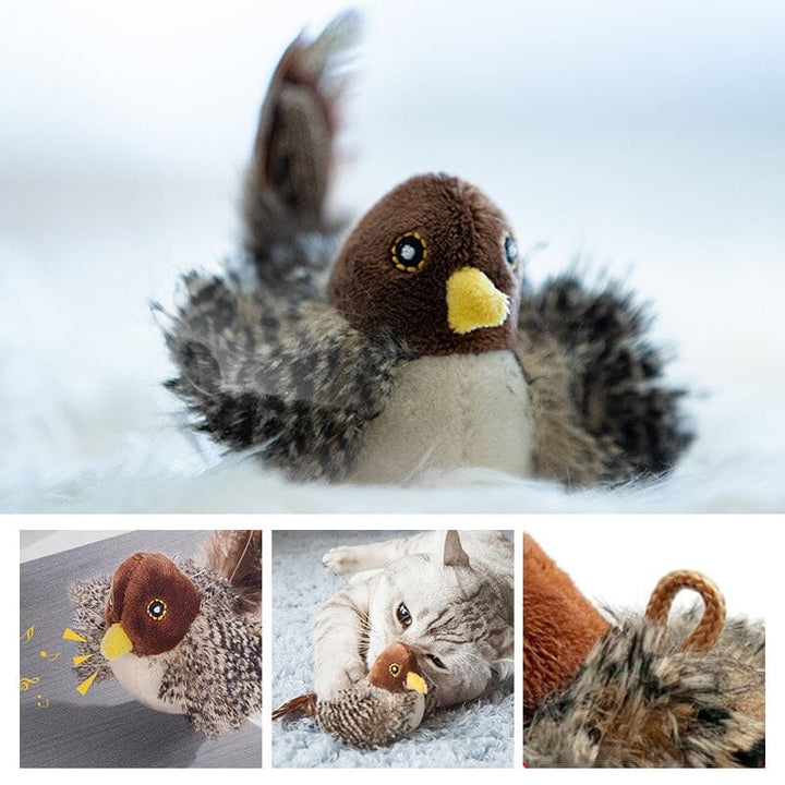 Lisslune | Cat toy - Simulated chirping bird