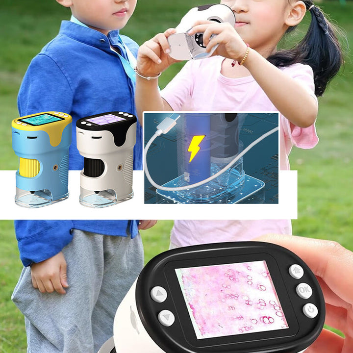 Lisslune | Portable Microscope with Lighting is suitable for home use
